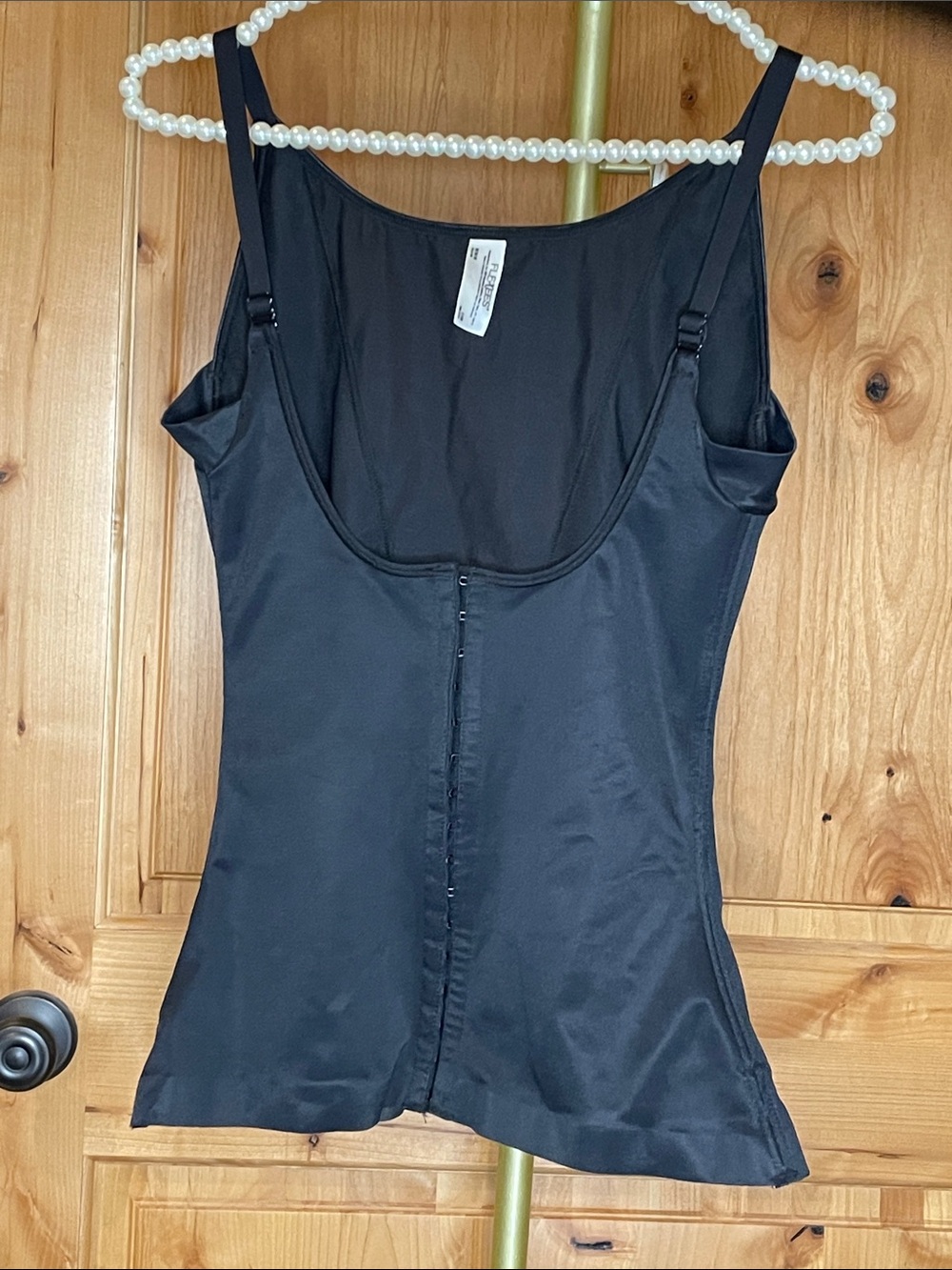 Flexees Black Shaping Camisole Top Size M NWOT